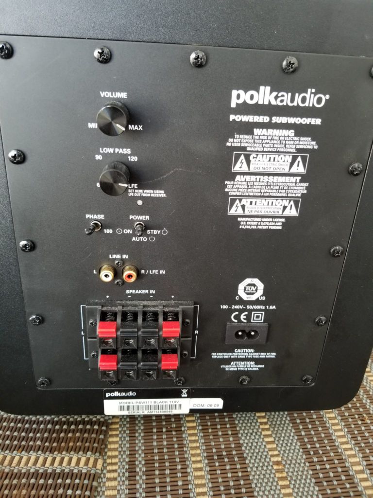 Polk Audio PSW111 Review A Real Winner Easy Home Theater